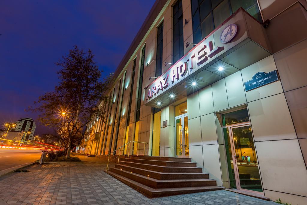 Araz Hotel Bakú Exterior foto